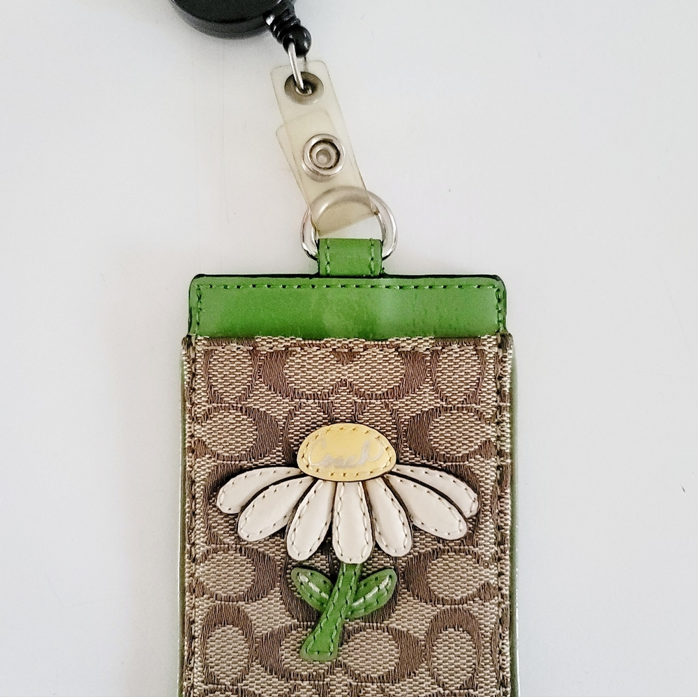Coach ID Badge Holder